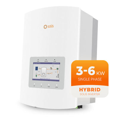 Solis 230V Hybrid Solar Inverter 3KW 5KW 6KW For Residential Solar Energy System