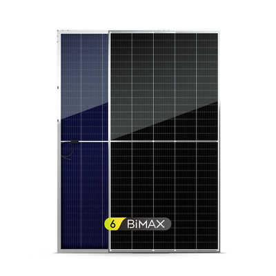 210mm Module 132Cells 645 650 660 665W Wp Watt Bifacial Double Solar Panels With Pv Cable
