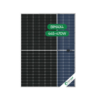 Transparent Bipv Solar Panel 425W 435W 445W 450W 455W Pv Module For Camping Tents