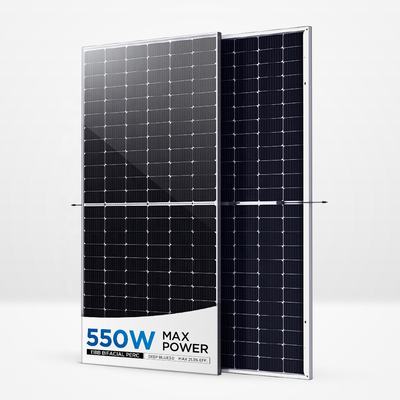 JA Bifacial Solar Panel 400W 455W 500W 545W PV Module Tier 1 Delivery