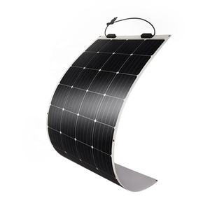 Slim Mounting Rolled Up Custom Flexible Solar Panels 150W 160W 200W 300W Module For Resell
