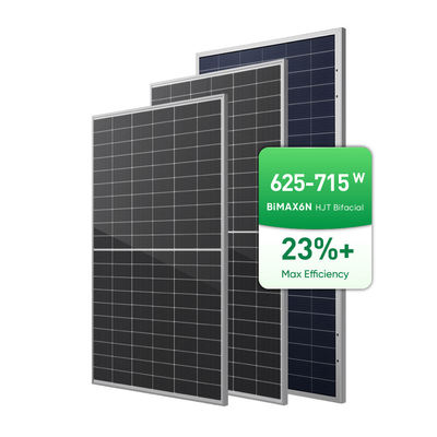 Hjt High Quality Solar Panel 210mm 680W 690W 700W 720W Half Cut Mono Personalized China Wholesale Pa