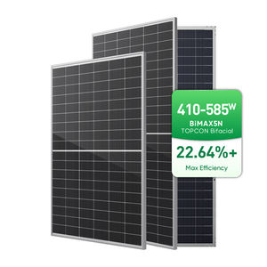 Sunpal Topcon N Type Bifacial Solar Panel 550W 500W Transparent Solar Panels Manufacturers In China